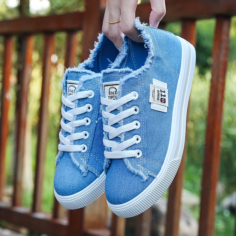 [Casual Canvas Shoes] White Women's Casual Round Toe Solid Color Canvas Shoes | Flat Bottom, PVC Sole, Fabric Upper And Insole, Hand Wash, No Dry Clean, Spring, Autumn, All Season 2022