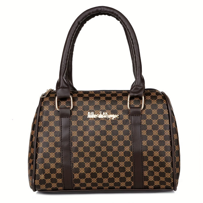 6PCS Luxury PU Leather Tote Bag Set - Stylish Clutch & Shoulder Bag - Perfect for Casual, Work & Versatile Wear - Durable & Roomy Commuter Bags - A Complete Wardrobe Accessory