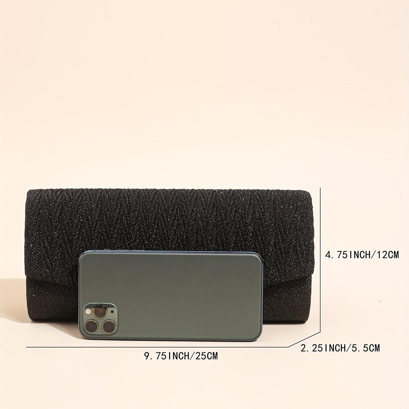 Women Sparkling Clutch Purse Elegant Glitter Evening Bags Bling Evening Handbag For Dance Wedding Party Prom Bride. Sparkling Stone Decor Metal Frame Clutch Bag