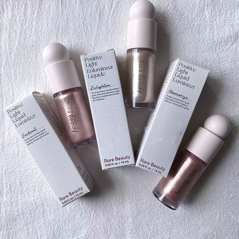 RARE Beauty Facial Liquid Powder Blusher Repair Stick Powder Blusher Cream Bronze Liquid Brightening High Gloss Liquid Cosmetics