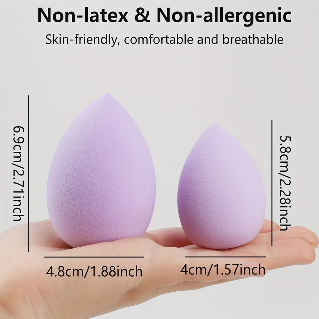 8 Pcs Beauty Egg Makeup Sponge Blenders Beauty Sponges Foundation Applicator