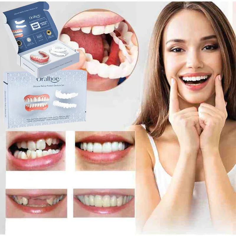 Denture Modification And Beauty Teeth Set, Dental Beauty Set To Improve The Beauty Of Smile, Comfortable Material, Oral Care