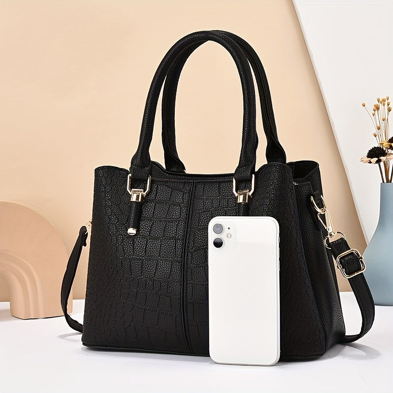 Women's Handbag Set of Three Bags: handbag, handbag, and Handbag