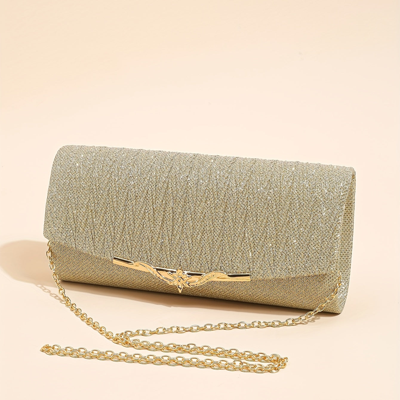 Women Sparkling Clutch Purse Elegant Glitter Evening Bags Bling Evening Handbag For Dance Wedding Party Prom Bride. Sparkling Stone Decor Metal Frame Clutch Bag