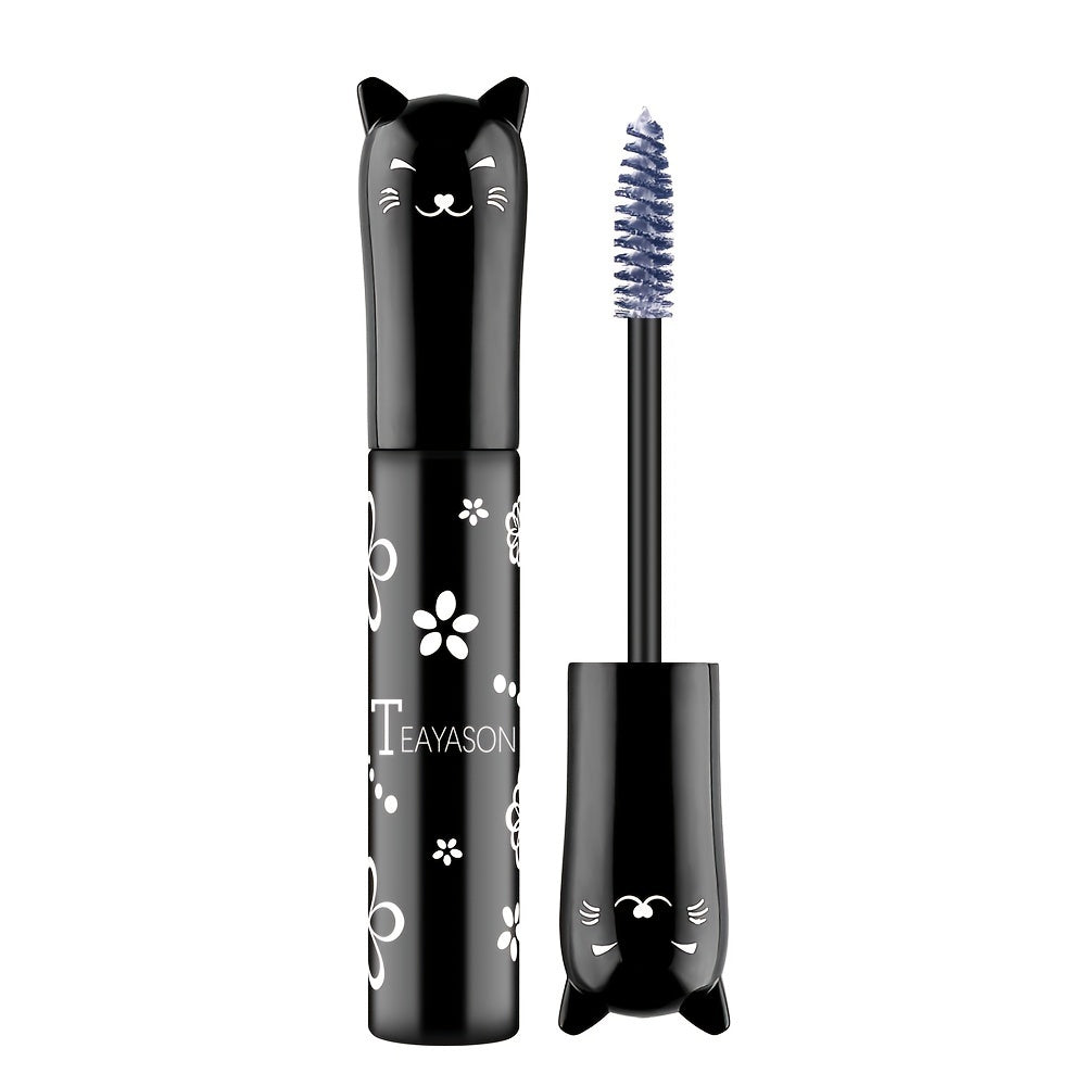 TEAYSON Long-Lasting Waterproof Mascara - Non-Blocking, Smudge-Resistant, Long-Lasting Wear, All-Day Definition, for Everyday & Special Events, Event Makeup | Elegant Packaging | Lightweight Mascara, Eyelash Makeup