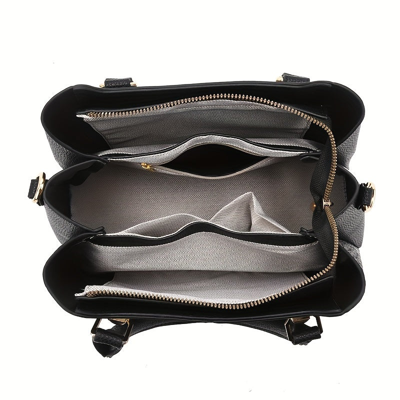 Women's Handbag Set of Three Bags: handbag, handbag, and Handbag